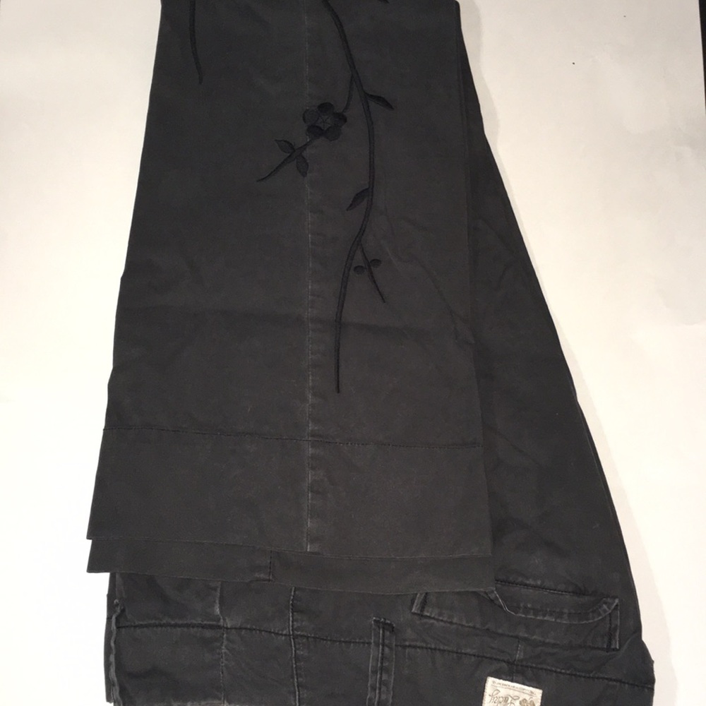 Lucky Brand Embroidered Trousers - Picture 3 of 6